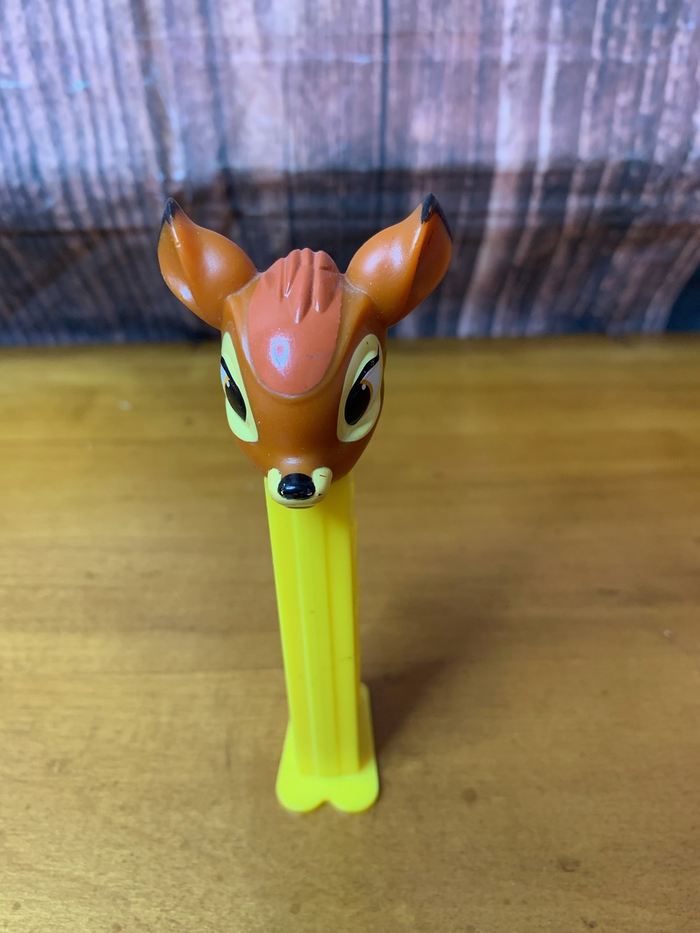 PEZ‎ Disney Bambi Candy Dispenser Yellow Stem